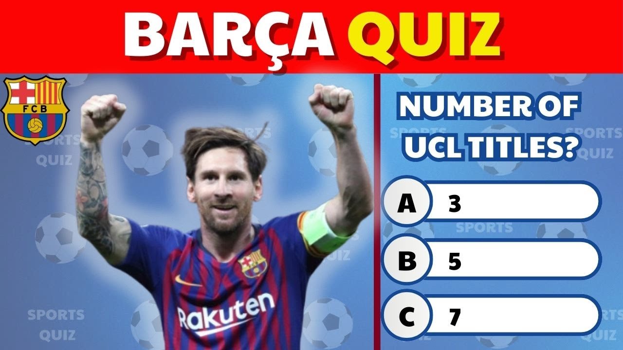 ❤️💙 BARÇA QUIZ |  How Much do You Know about  FC BARCELONA ? | BARCELONA  TRIVIA QUESTIONS 🔴🔵🏟