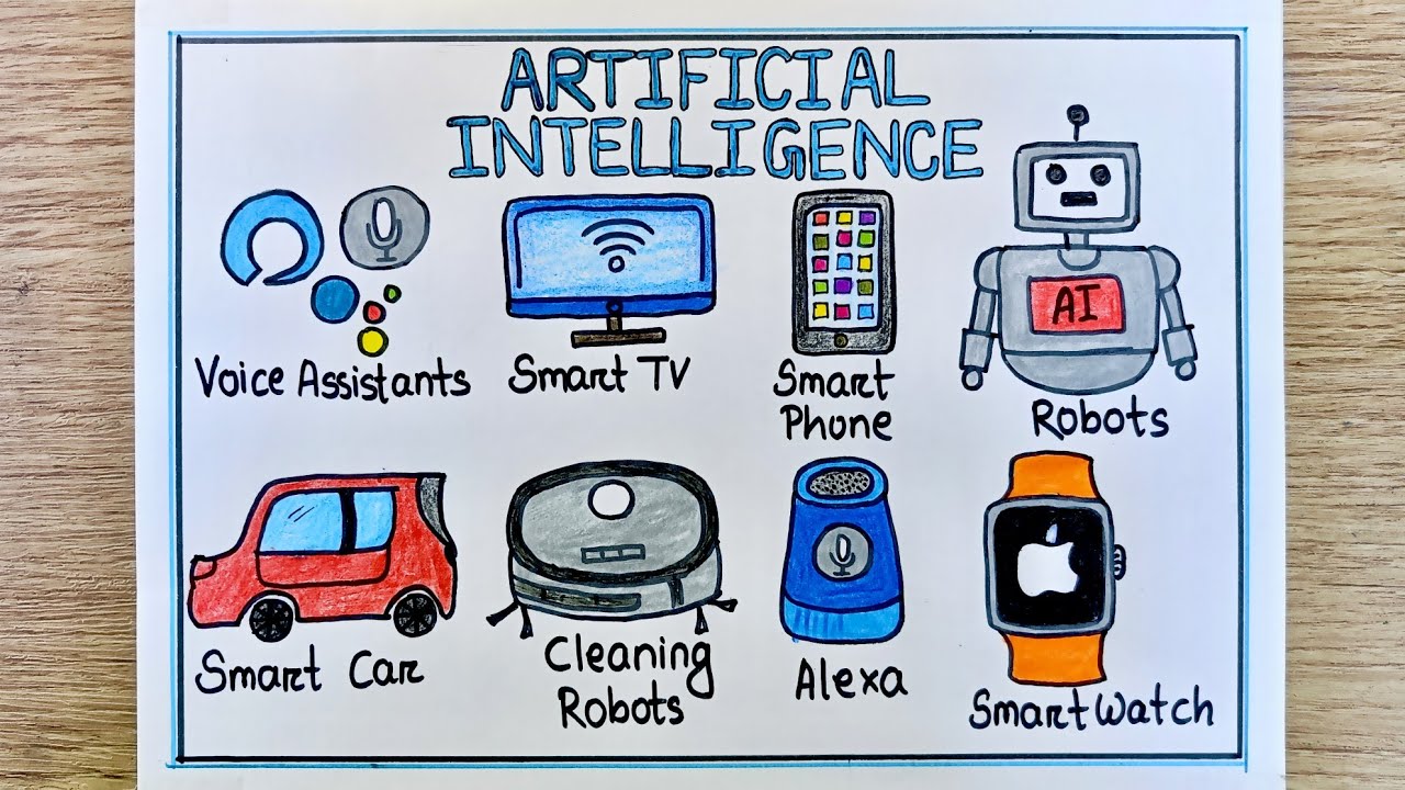 Artificial intelligence drawing | AI devices drawing| Computer drawing | Ai using devices drawing 