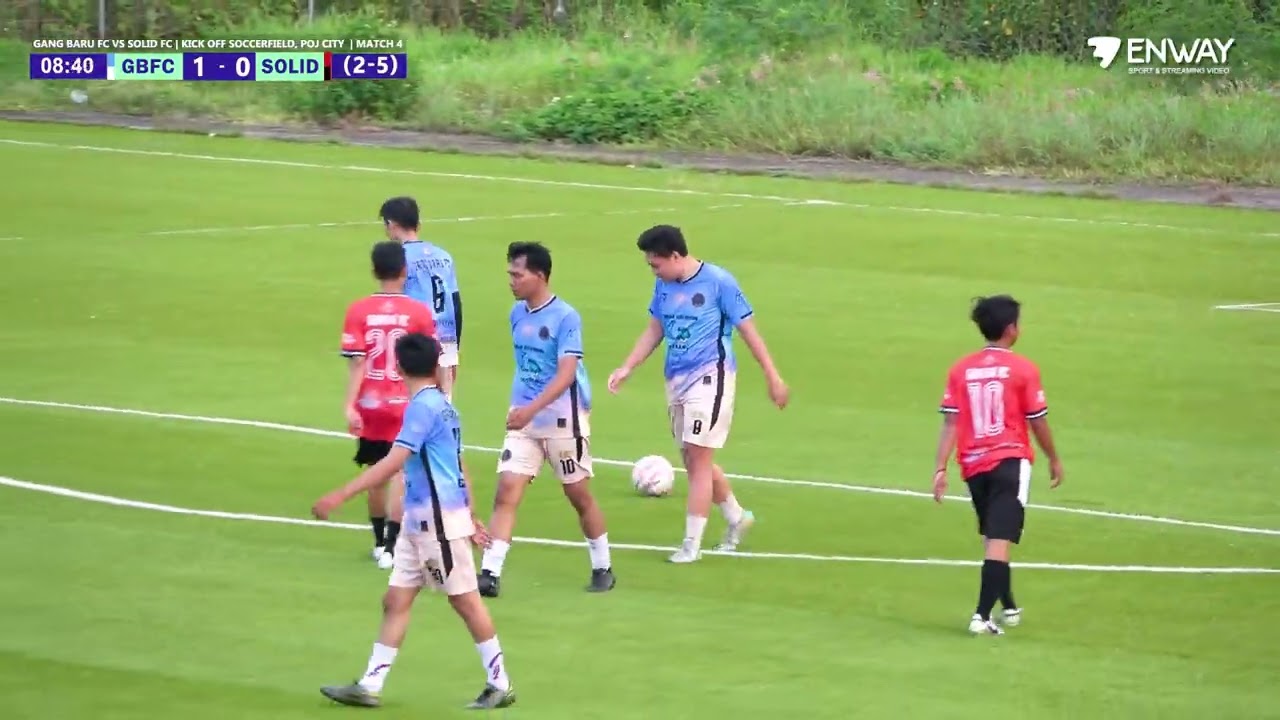 (MATCH 4) GANG BARU FC X SOLID FC | KICK OFF SOCCERFIELD
