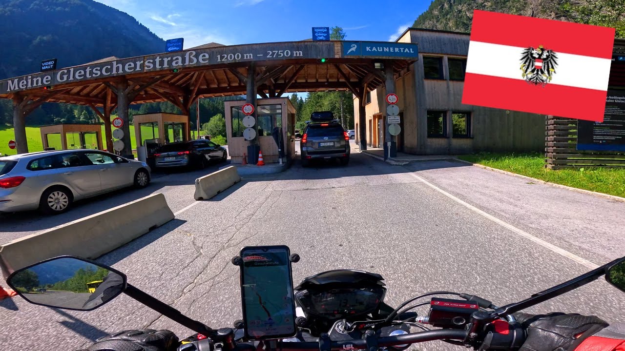 🇦🇹 Ausflug zum Kaunertaler Gletscher 2750m / Alpen Motorrad Urlaub | 2024 Österreich Tirol #05