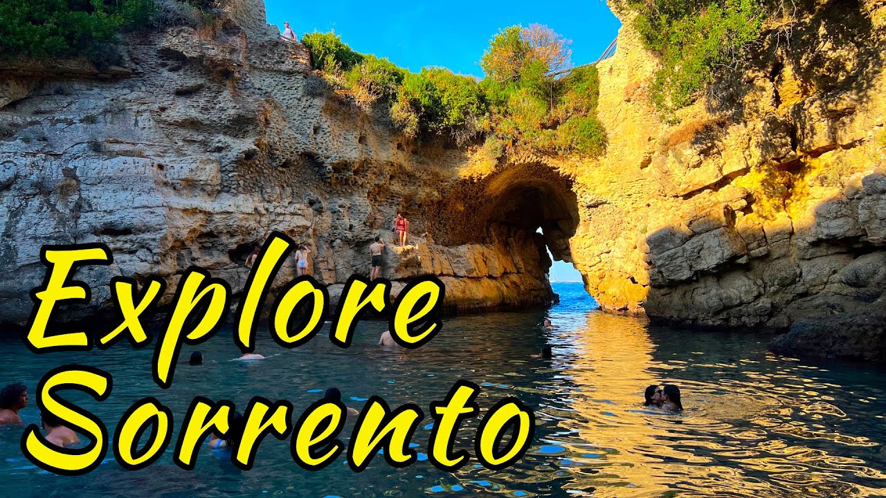 Discovering Sorrento: A Day of Limoncello, Coastal Views, and Nature [4K]