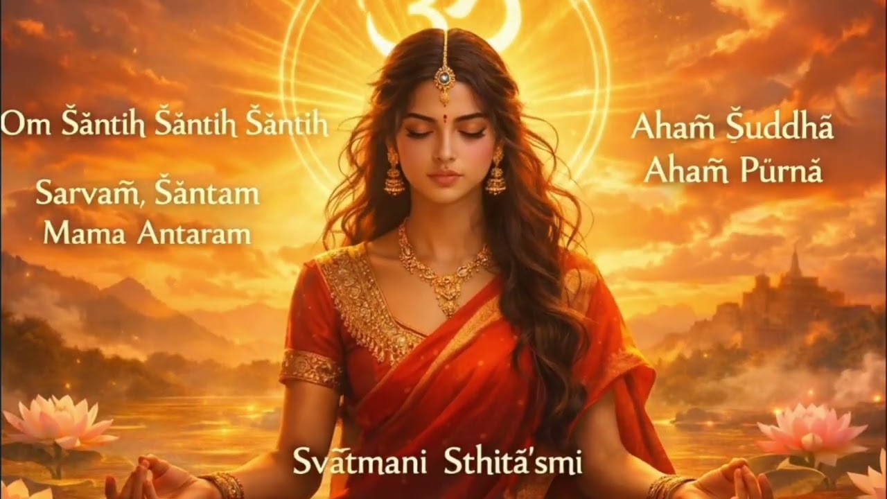 🕉️ Om Śāntiḥ Śāntiḥ Śāntiḥ
