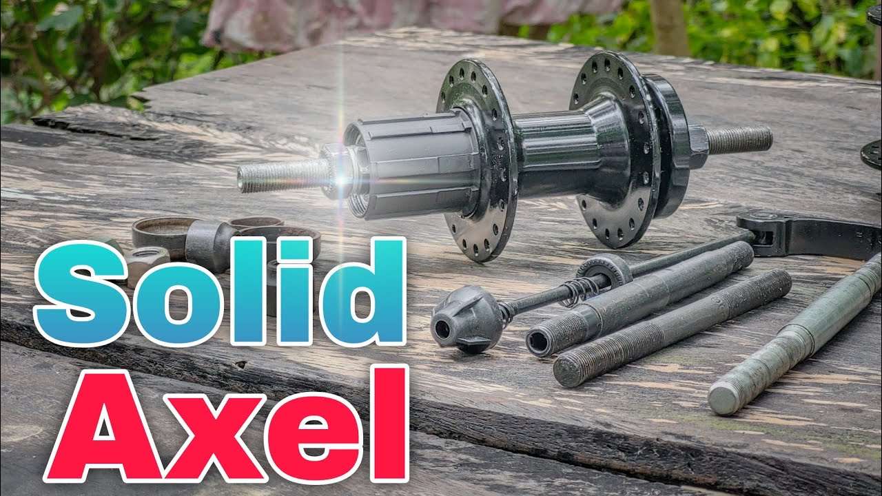 Solid Axel Cassette Hub Conversation | Quick Release To Solid Axel Cassette Hub @about MTB