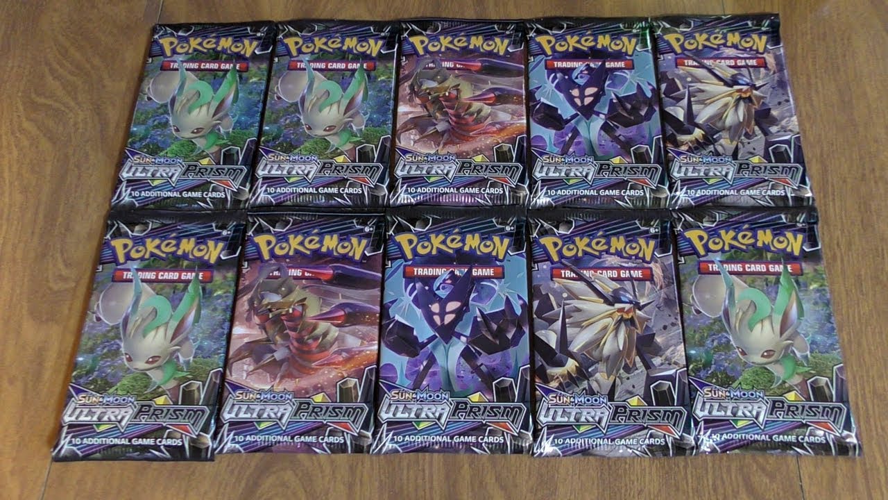 10 Ultra Prism Booster Pack Opening