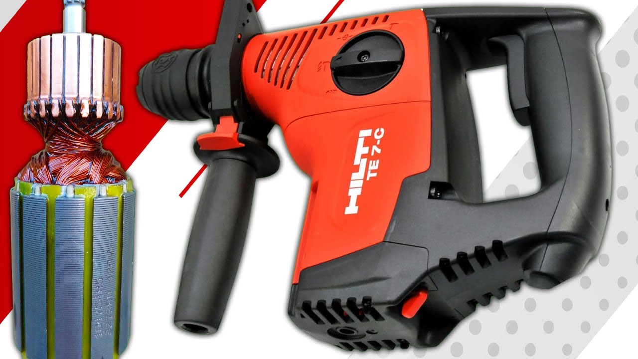 HILTI TE 7-C  Rotary Hammer Drill (CONVERTING TO 220V)