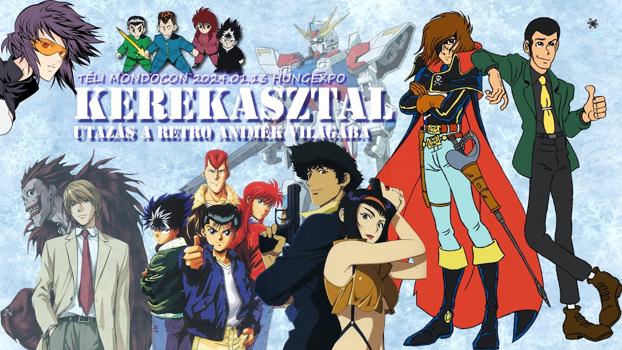 Időutazás a retro animék világába (Téli MondoCon 2024)