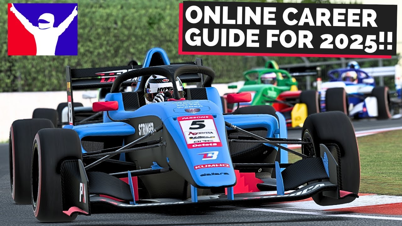 How to build the PERFECT online Formula career in iRacing in 2025!!