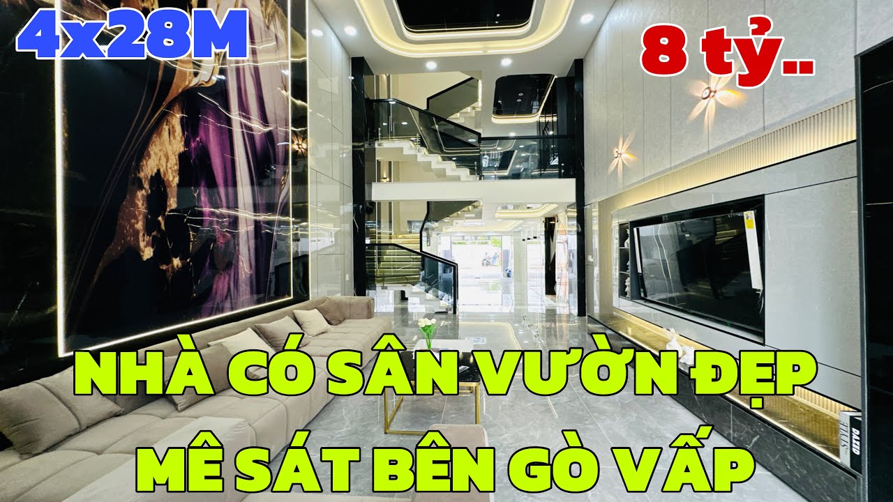 Bán nhà quận 12(620) nhà đẹp diện tích rộng sát bên gò vấp chủ đang cần tiền trả là bán 