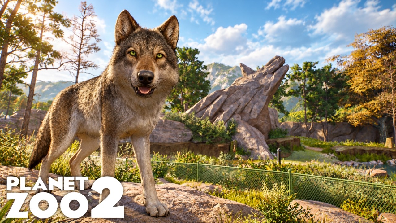 Строим ЭПИЧНЫЙ вольер для волков в Planet Zoo 2! | Волчий хребет