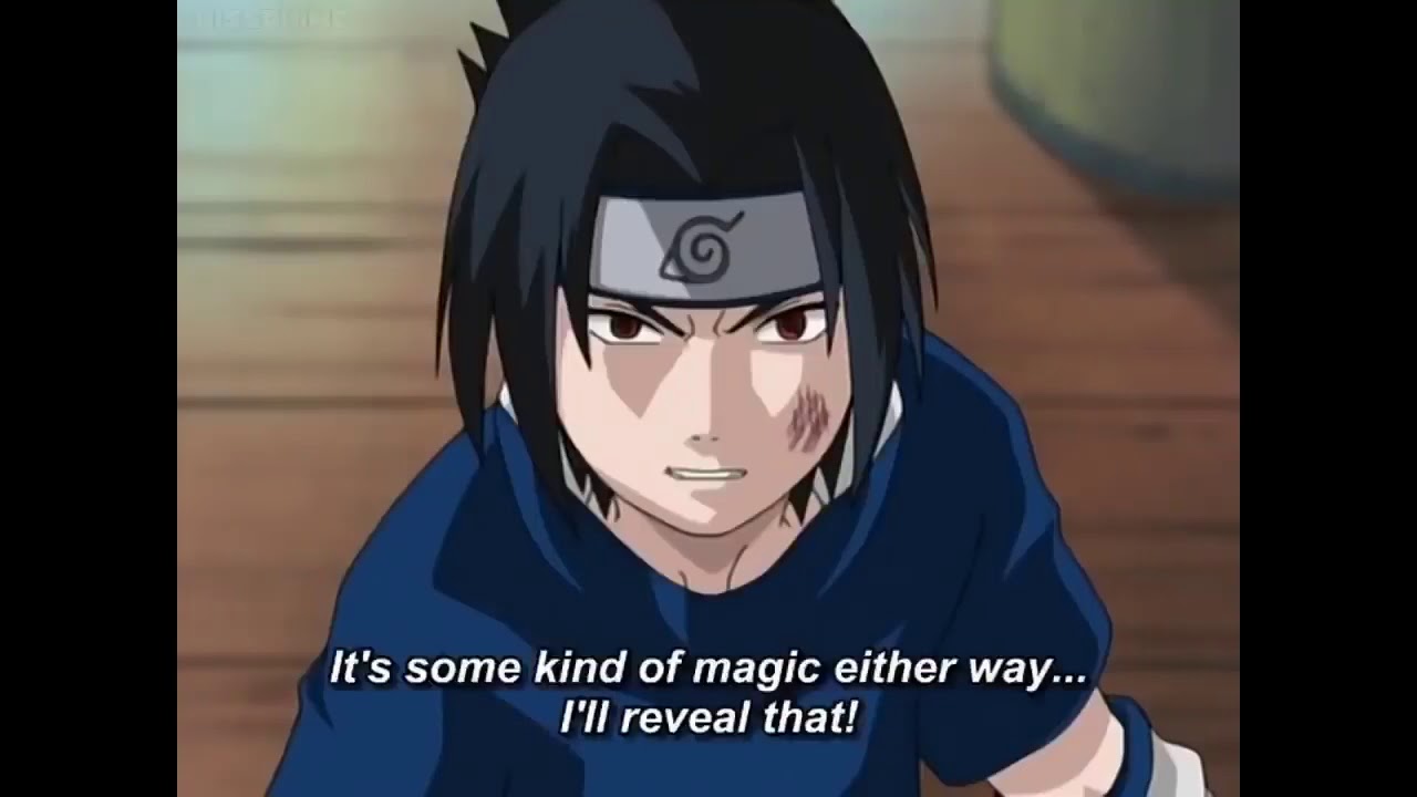 Sasuke vs Rock Lee Full Fight  English Sub HD