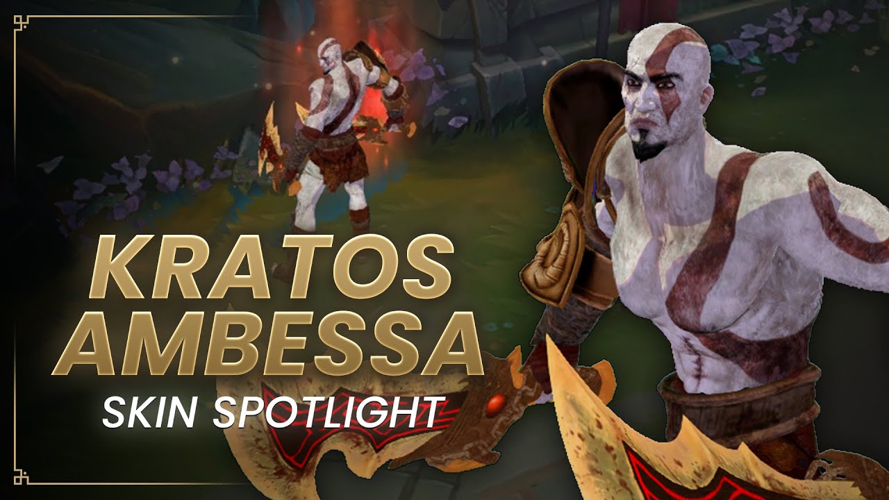 Kratos Ambessa Custom Skin Spotlight - League of Legends