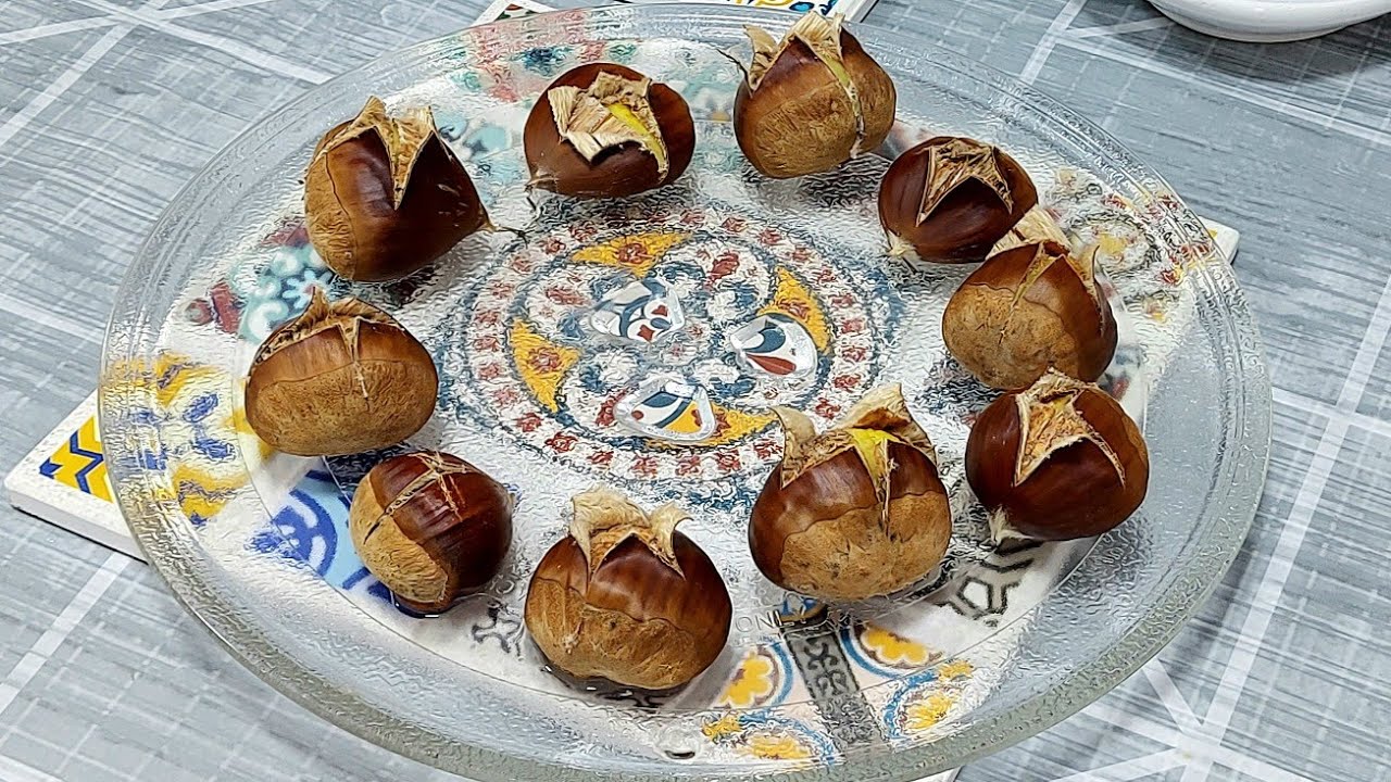 🌰 CASTAÑAS ASADAS EN 3 MINUTOS👌EN EL MICROONDAS🔌// BEATRIZ COCINA