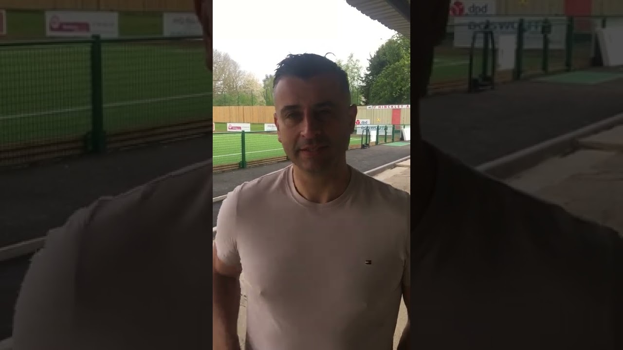 Guy Hadland after last game of the season 21/22