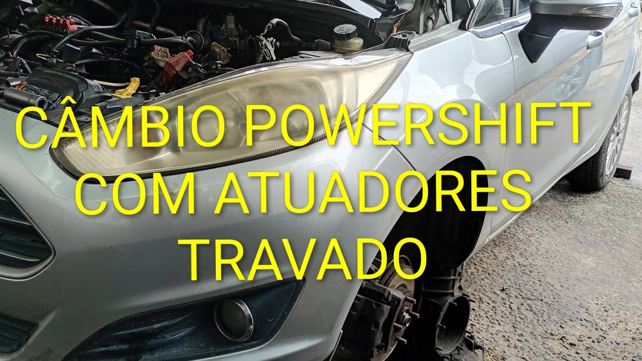 TESTE DE ATUADORES DO CÂMBIO POWERSHIFT NO VEÍCULO E DEMOSTRAÇÃO NA BANCADA, CÓDIGO P07A3