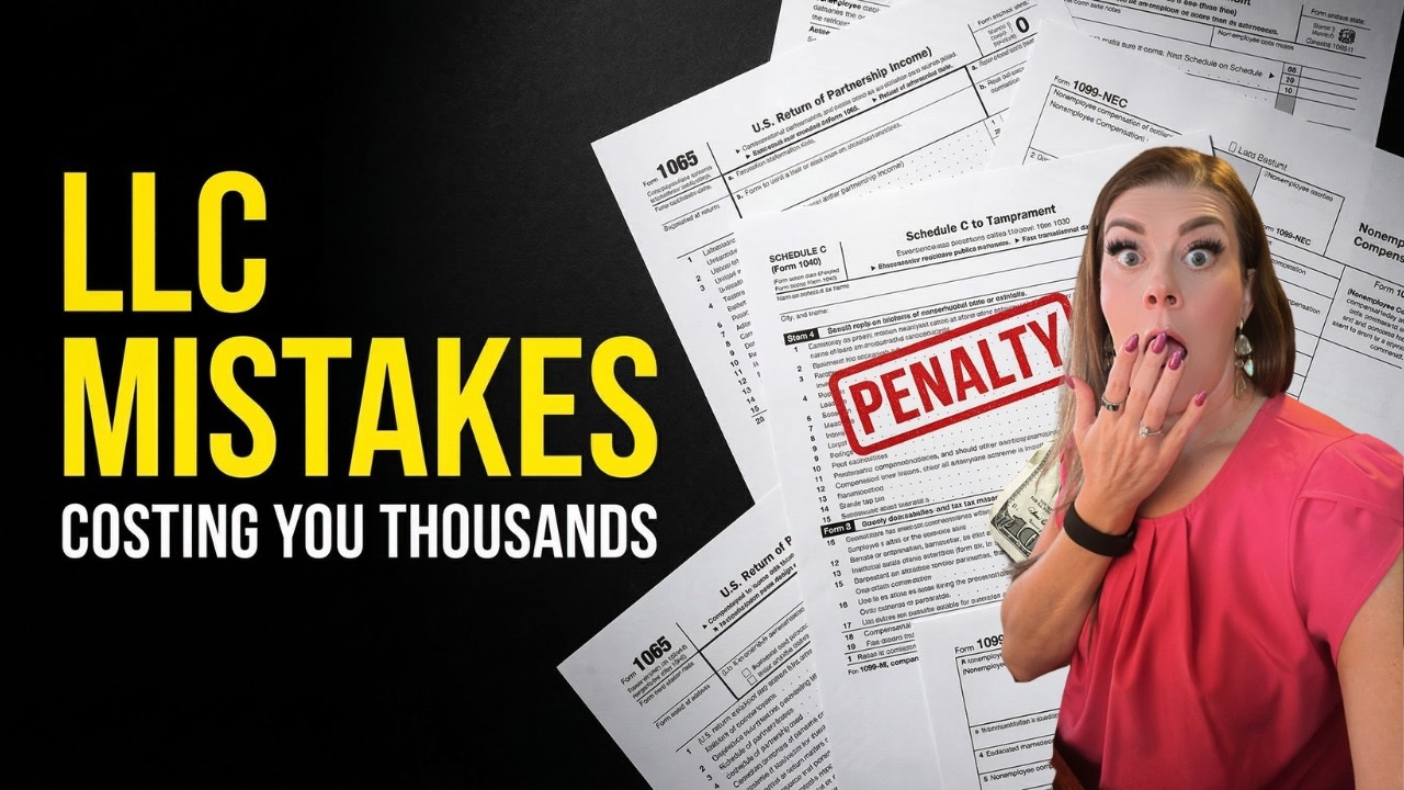 5 LLC Mistakes Every New Business Owner Makes | Taxes for Business Owners (Part 2)