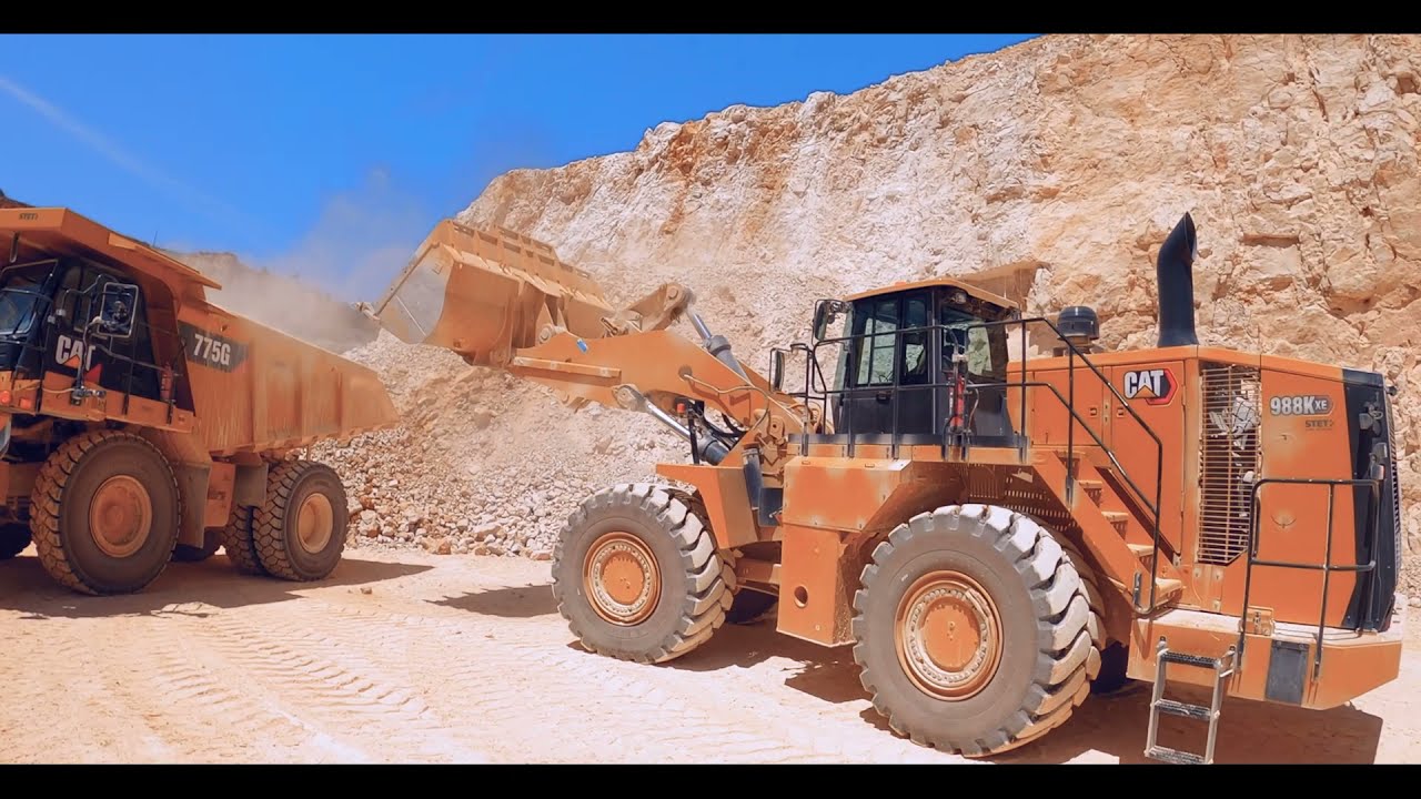 Finanzauto | Pala Cat® 988K XE y Dúmper Cat 775G, la combinación perfecta