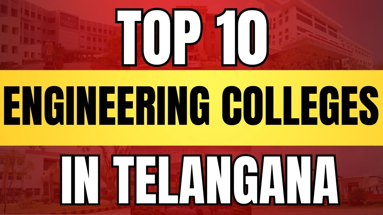 Top 10 engineering colleges in telangana 2024 | Top 10 eamcet colleges #eamcet #engineering #top10