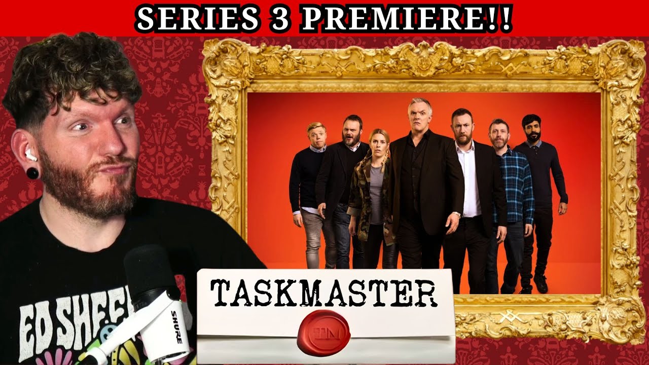 AMERICAN watches TASKMASTER for the first time in 2026! 3x1 &lsquo;A Pea in a Haystack' Reaction