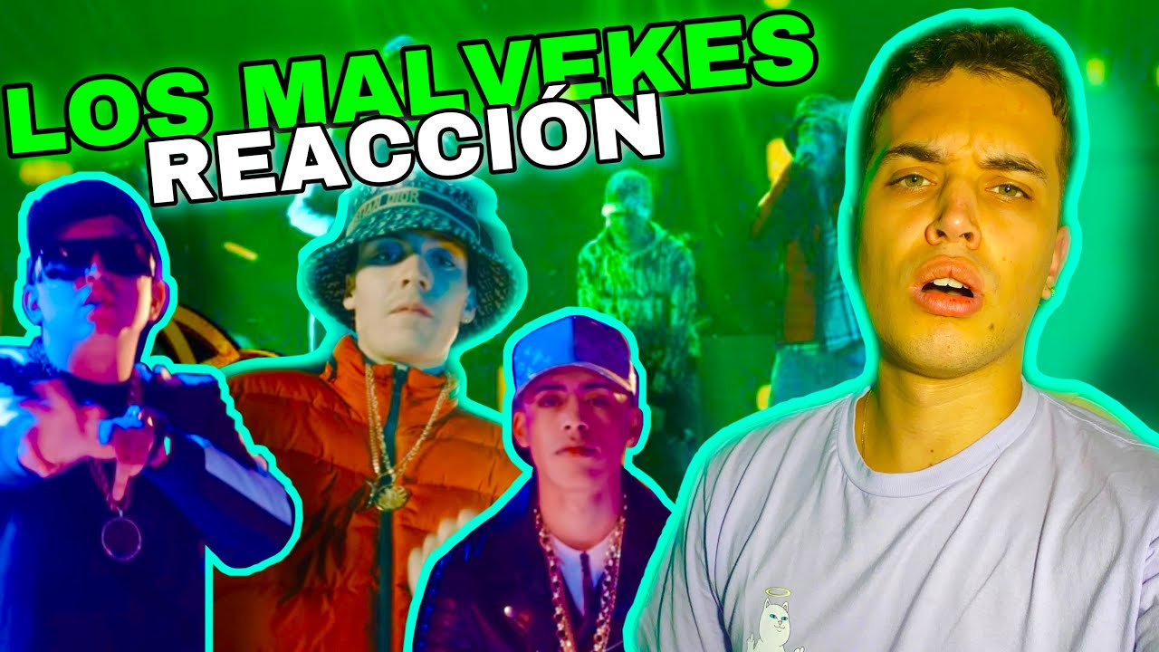 (REACCIÓN) LOS MALVEKES (Video Oficial) - MARCIANEKE x CRIS MJ x SIMON LA LETRA x STARS MUSIC CHILE