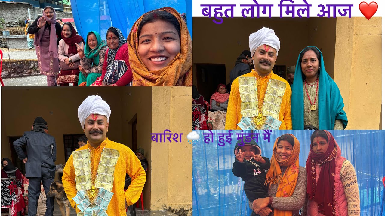 दा के मुंडन मै गये 🩷#phadilifestyle #Aarti Ramu vlogs 😍