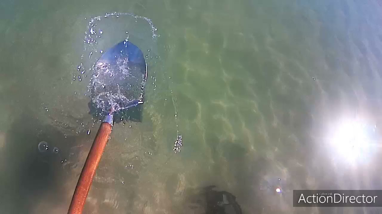 Prince metaldetector - test del simplex in acqua