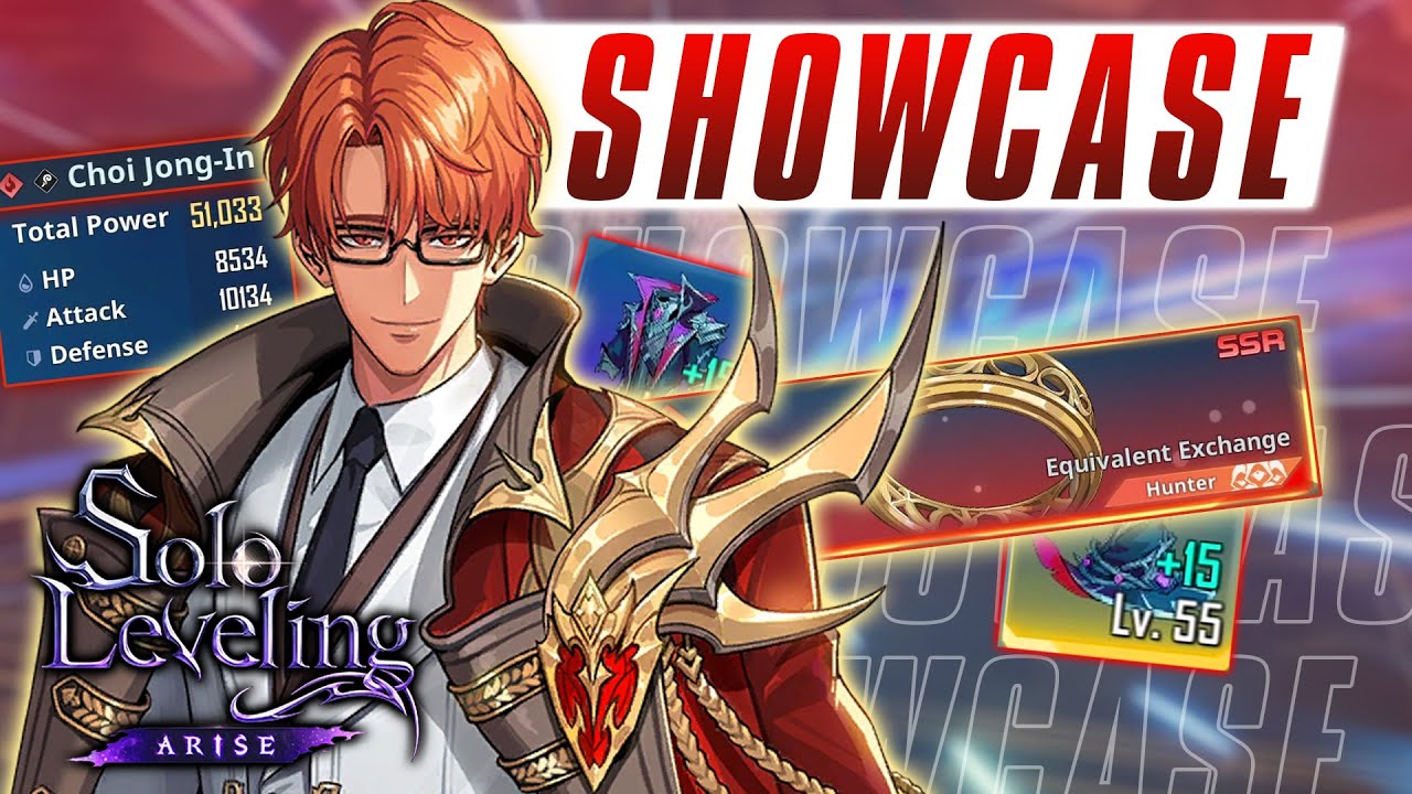 Le meilleur DPS Hunter du jeu ! Showcase de Choi Jong-In sur Solo Leveling Arise !