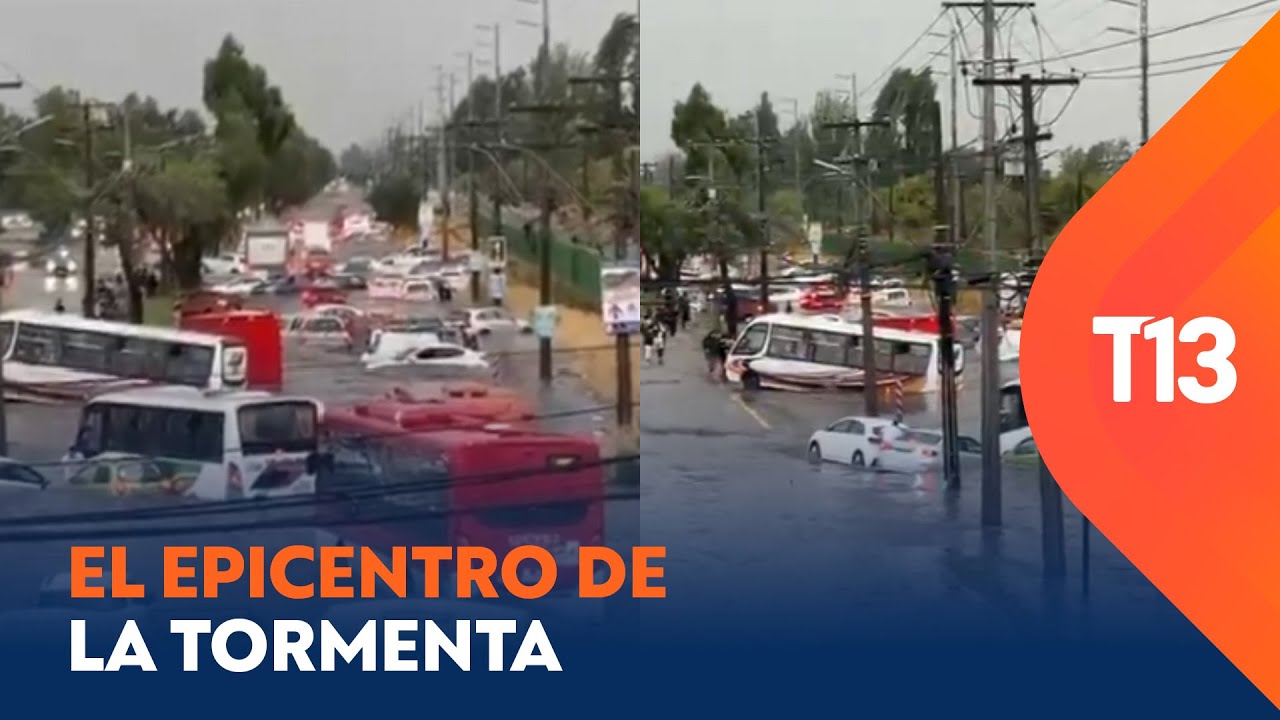 El epicentro de la implacable tormenta de verano