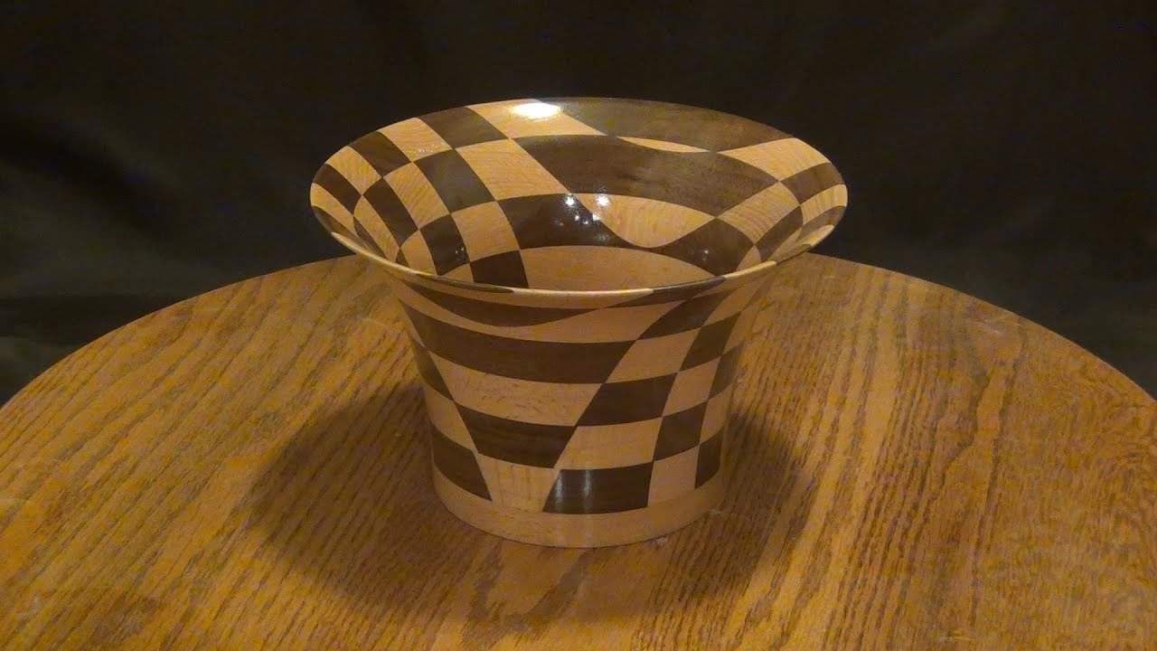 Woodturning - Lathe Turned Goin' To The Races Bowl
