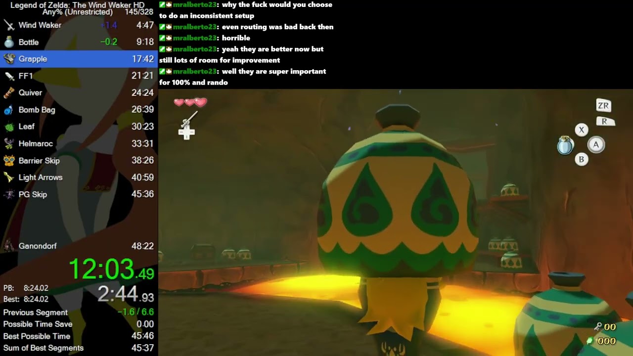 WWHD Any% Speedrun in 48:14