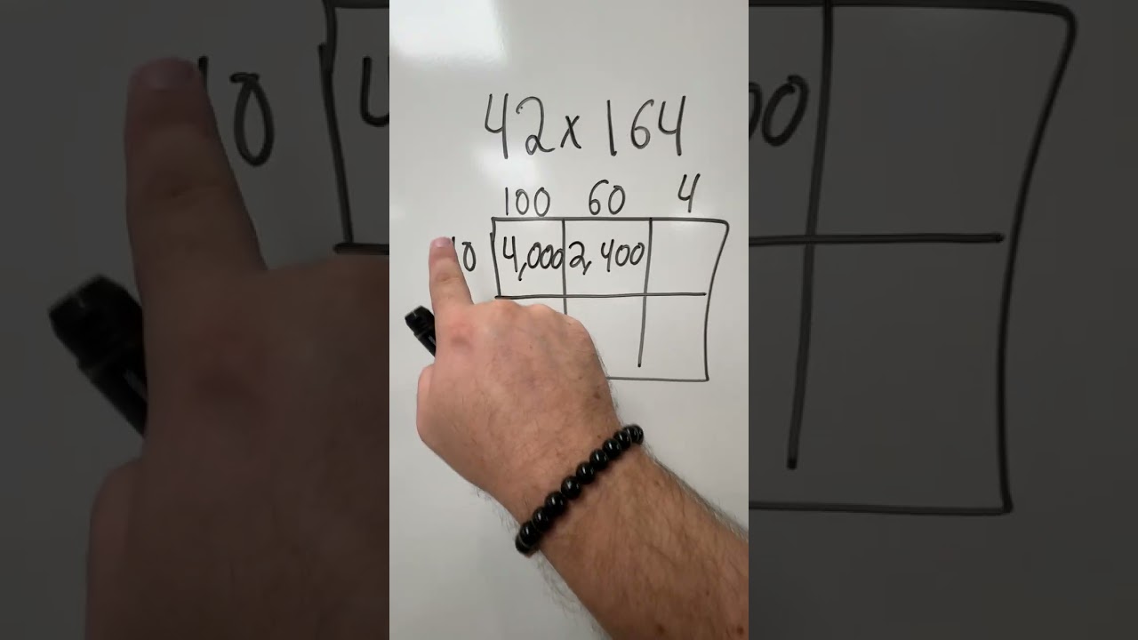 Area Model: 2-Digit by 3-Digit Multiplication