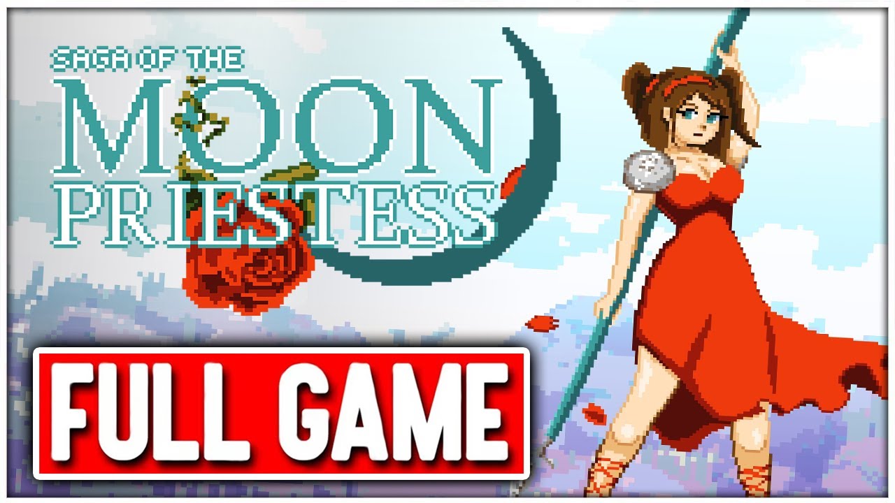 SAGA OF THE MOON PRIESTESS Gameplay Walkthrough FULL GAME - No Commentary + Ending