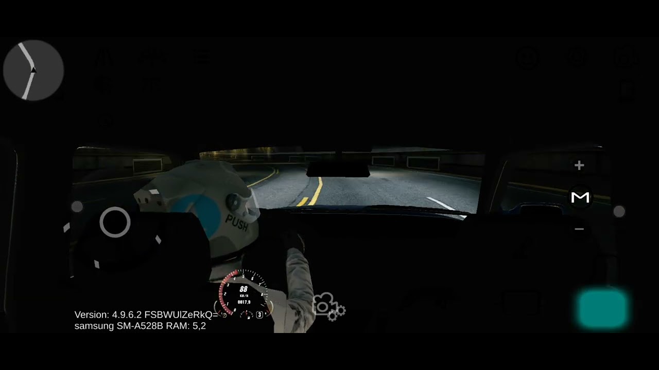 BMW M5 E34 Touring Acceleration Sound On Tunnel From Inside At Night In Car Parking Multiplayer 