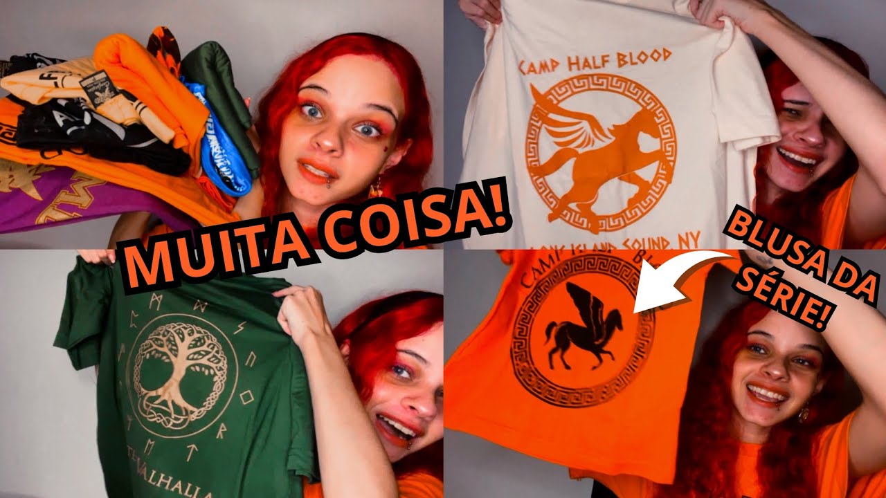 MINHA COLEÇÃO DE PERCY JACKSON! (PT.1) | Isa Berries