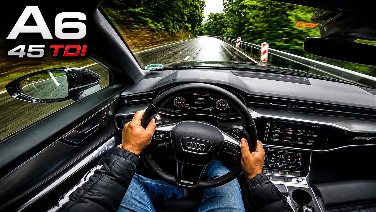 2019 AUDI A6 45 TDI QUATTRO: POV Test Drive