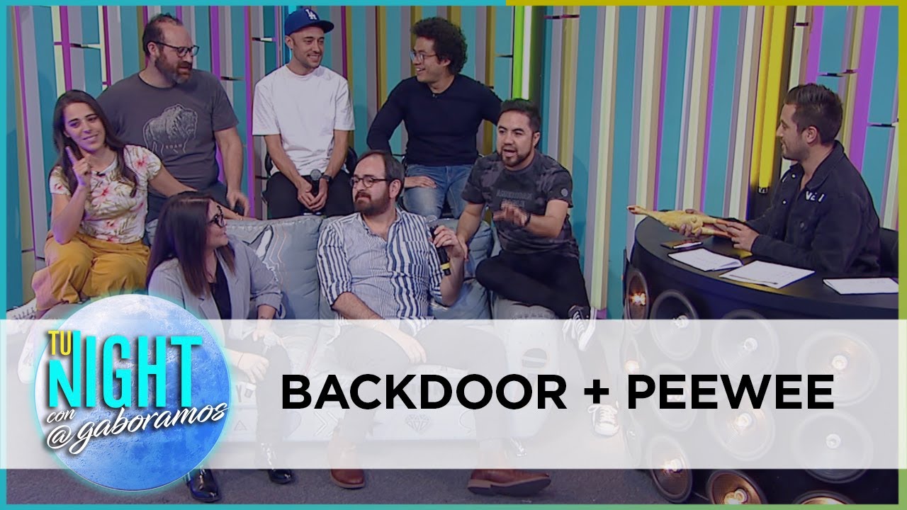 Elenco de Backdoor y Peewee EN VIVO en #TuNight (COMPLETO)