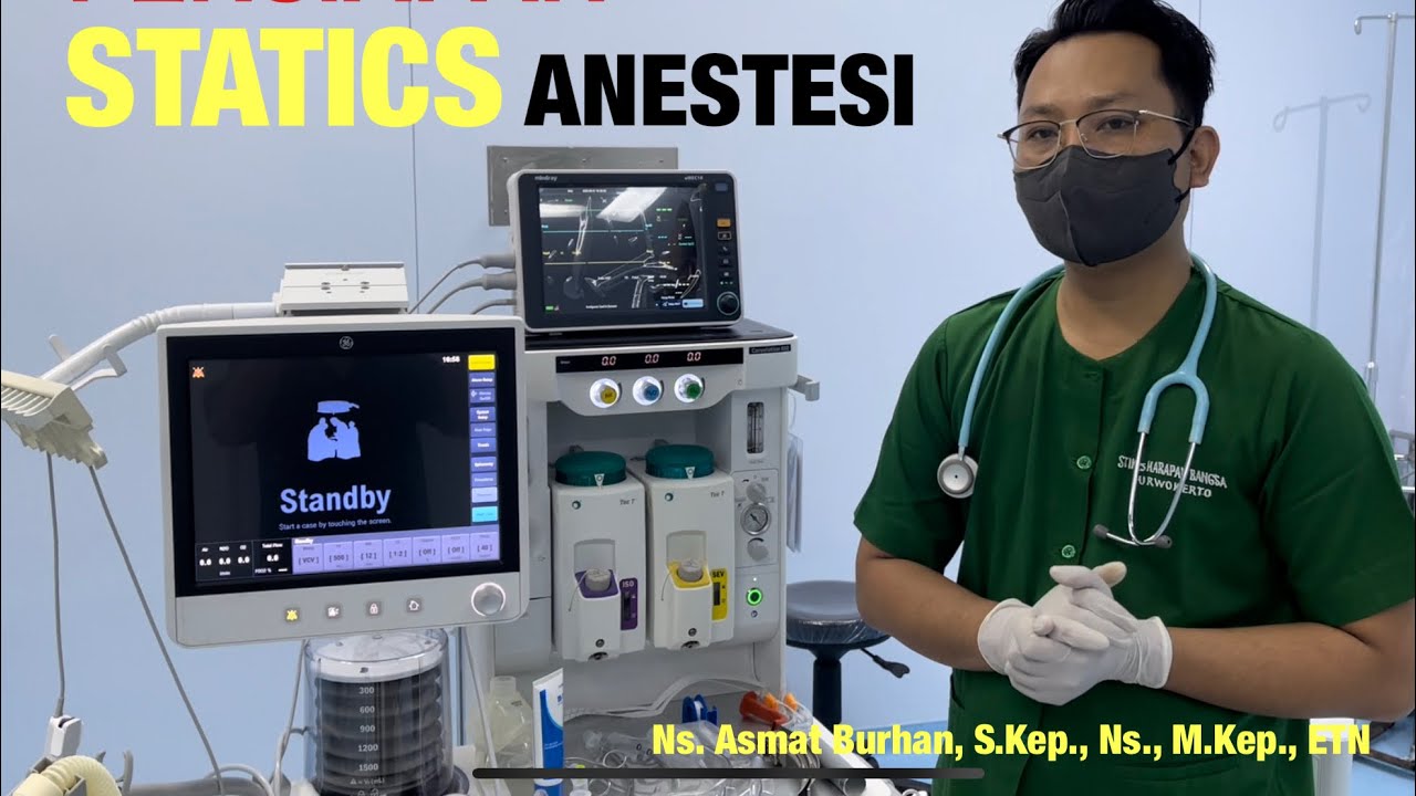 Episode 22: #anestesi #statics  PERSIAPAN STATICS ANESTESI