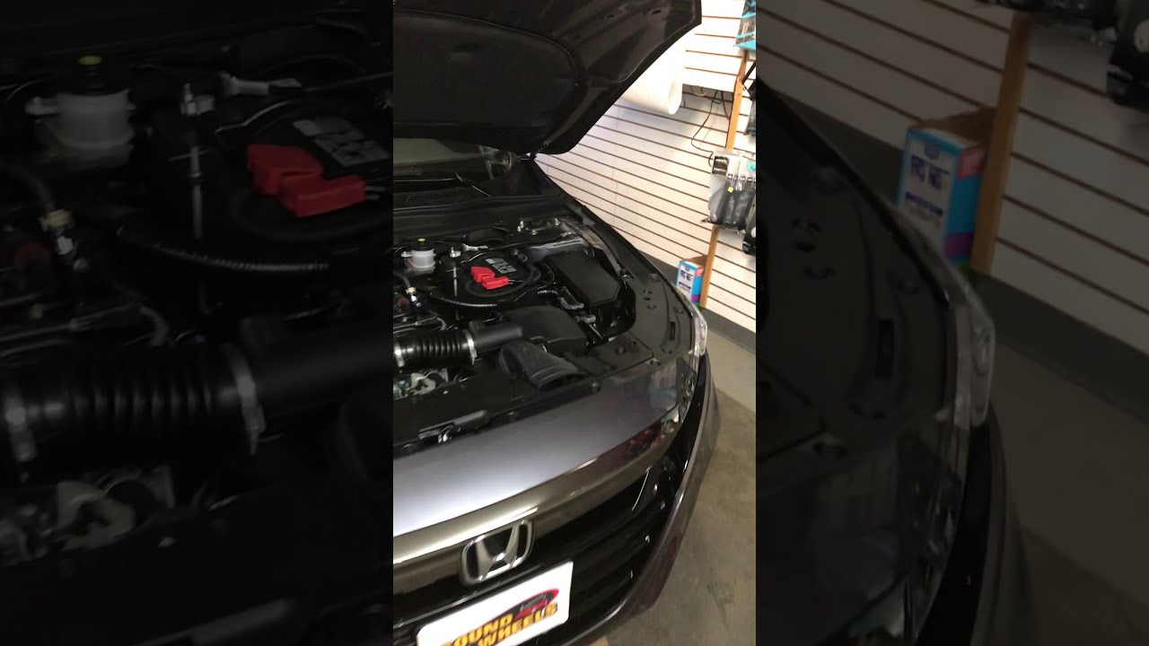 Second 2018 Honda Accord subwoofer install