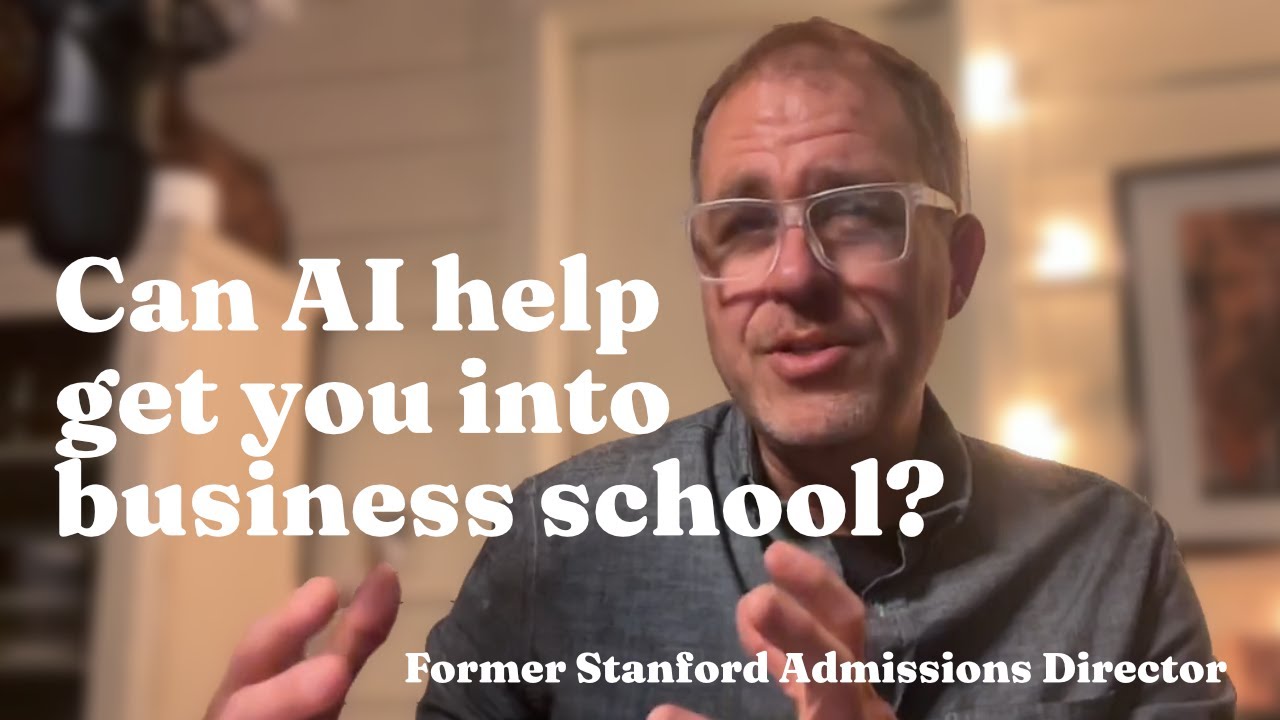 How AI can help you get admitted to your dream MBA program