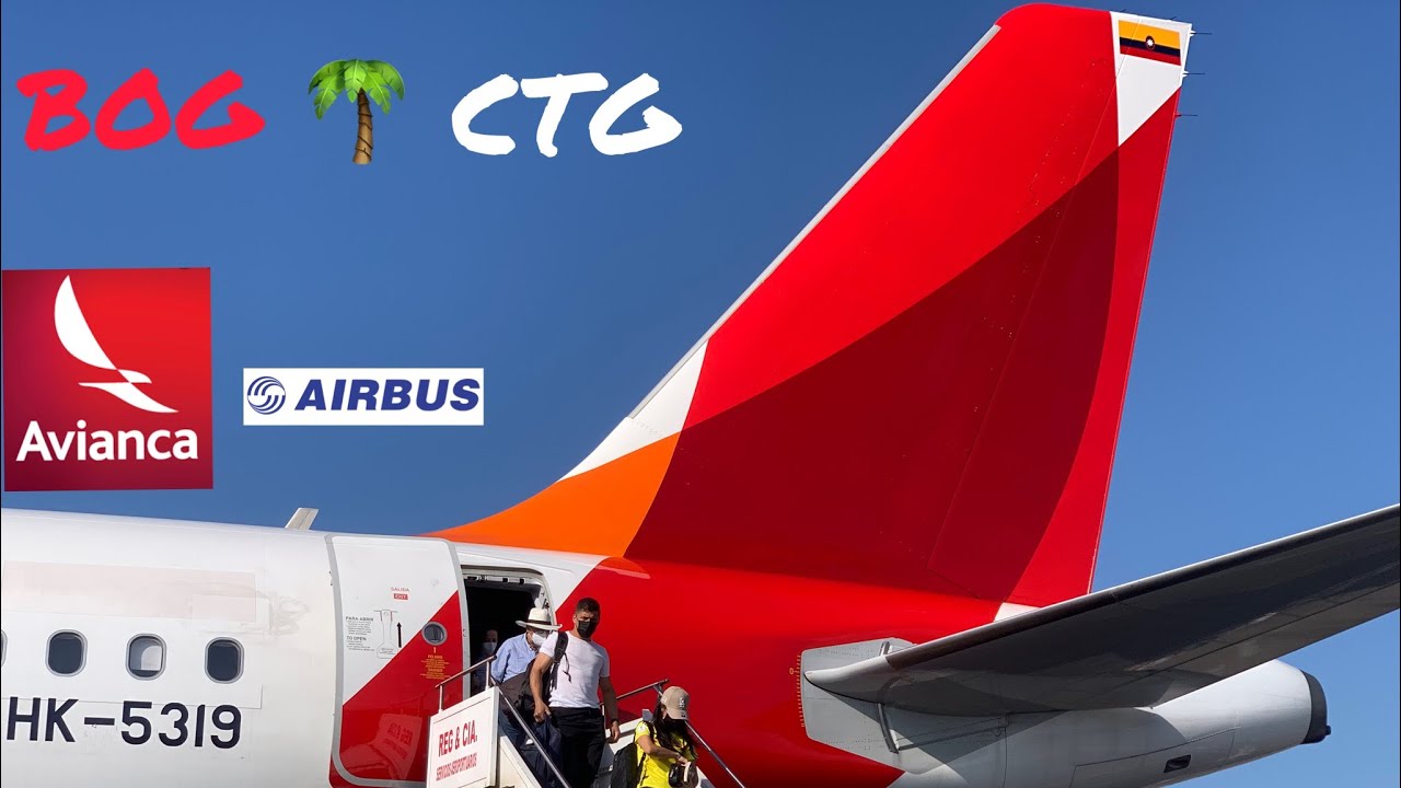 TRIP REPORT| BOGOTÁ CARTAGENA | A320 Avianca ex viva | Espectacular aterrizaje