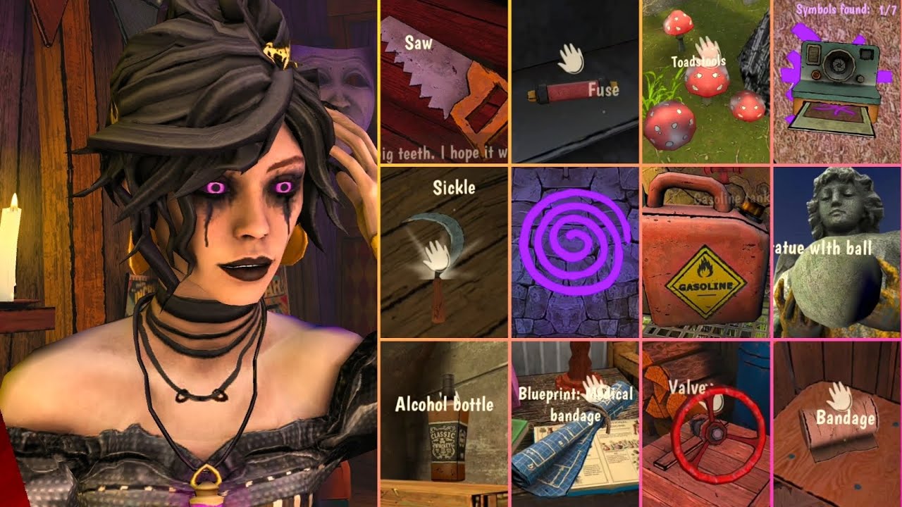 Horror Tale 3: Witch - All ITEMS LOCATIONS and Where to Use Them Tutorial Walkthrough (NEW Game)