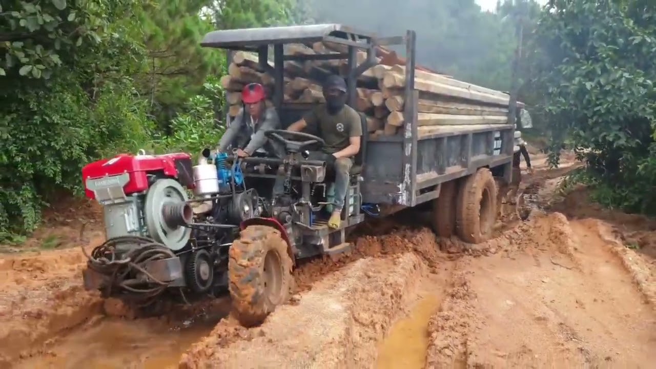 xe công nông hai cau