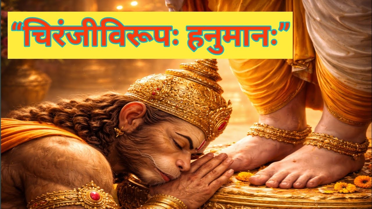 चिरंजीवी हनुमानः एवं दासभावः | रामभक्तस्य अमर कथा 