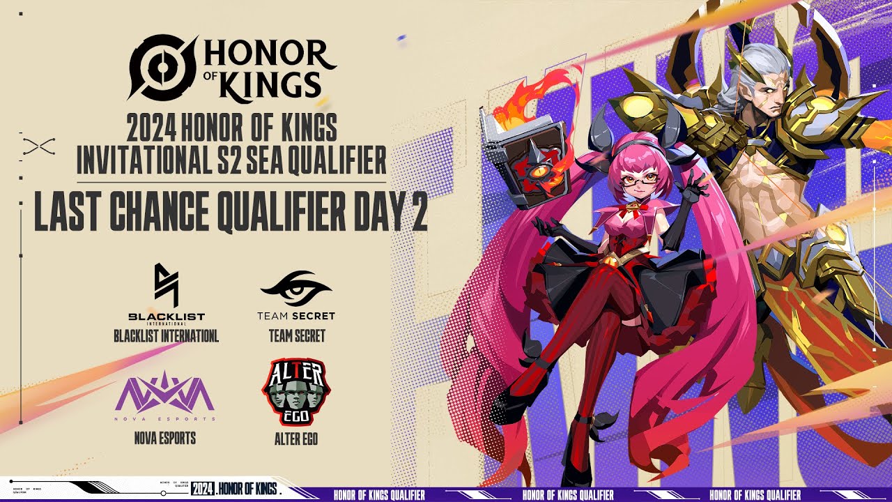 [ID] Hari Kedua HOK Invitational Season 2 SEA Last Chance Qualifier - Honor of Kings Indonesia
