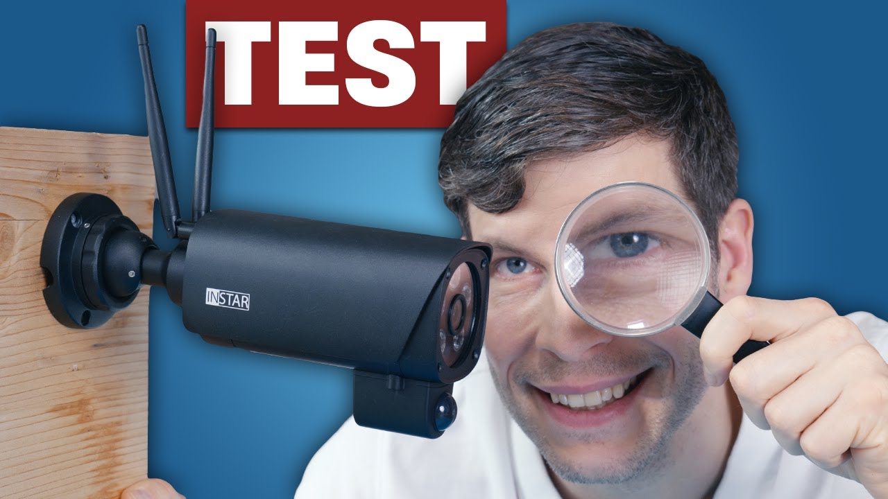 Gute und wetterfeste Überwachungskamera: INSTAR IN-9808 4K im Test