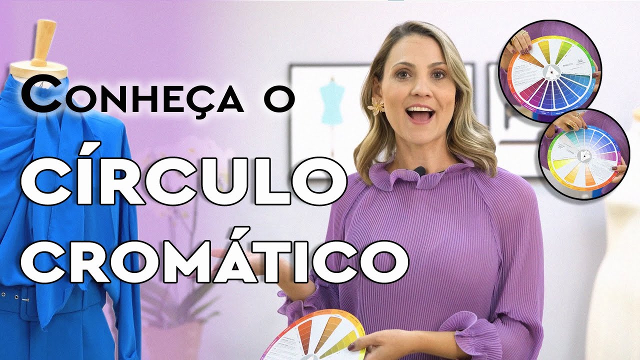 Círculo Cromático De Moda Para Combinação De Cores De Roupas E Tecidos - By Roberta Pasqualatto