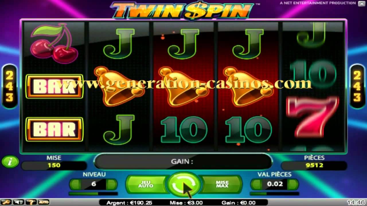 The Twin Spin slot machine