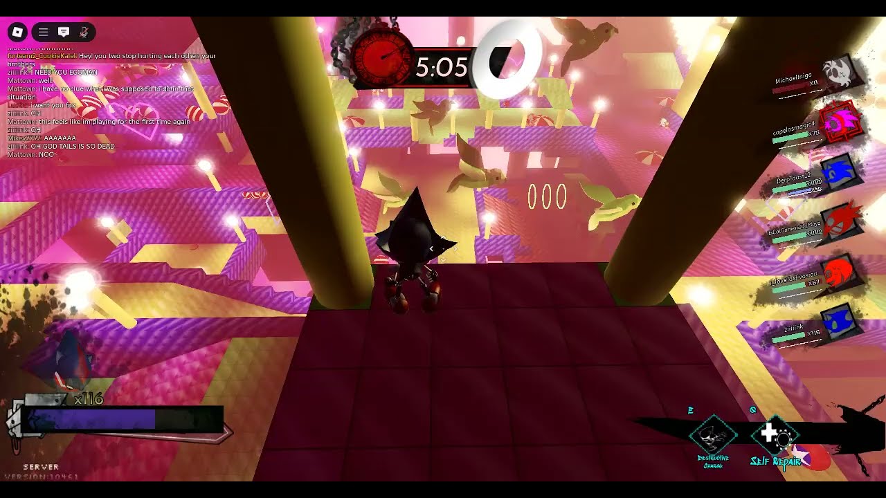 METAL SONIC LMS AGAINST FURNACE (Sonic.EXE Outcome Memories)