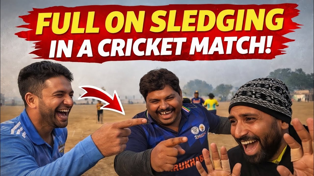Savage Sledging on the Cricket Ground | Full Entertainment 😂🔥