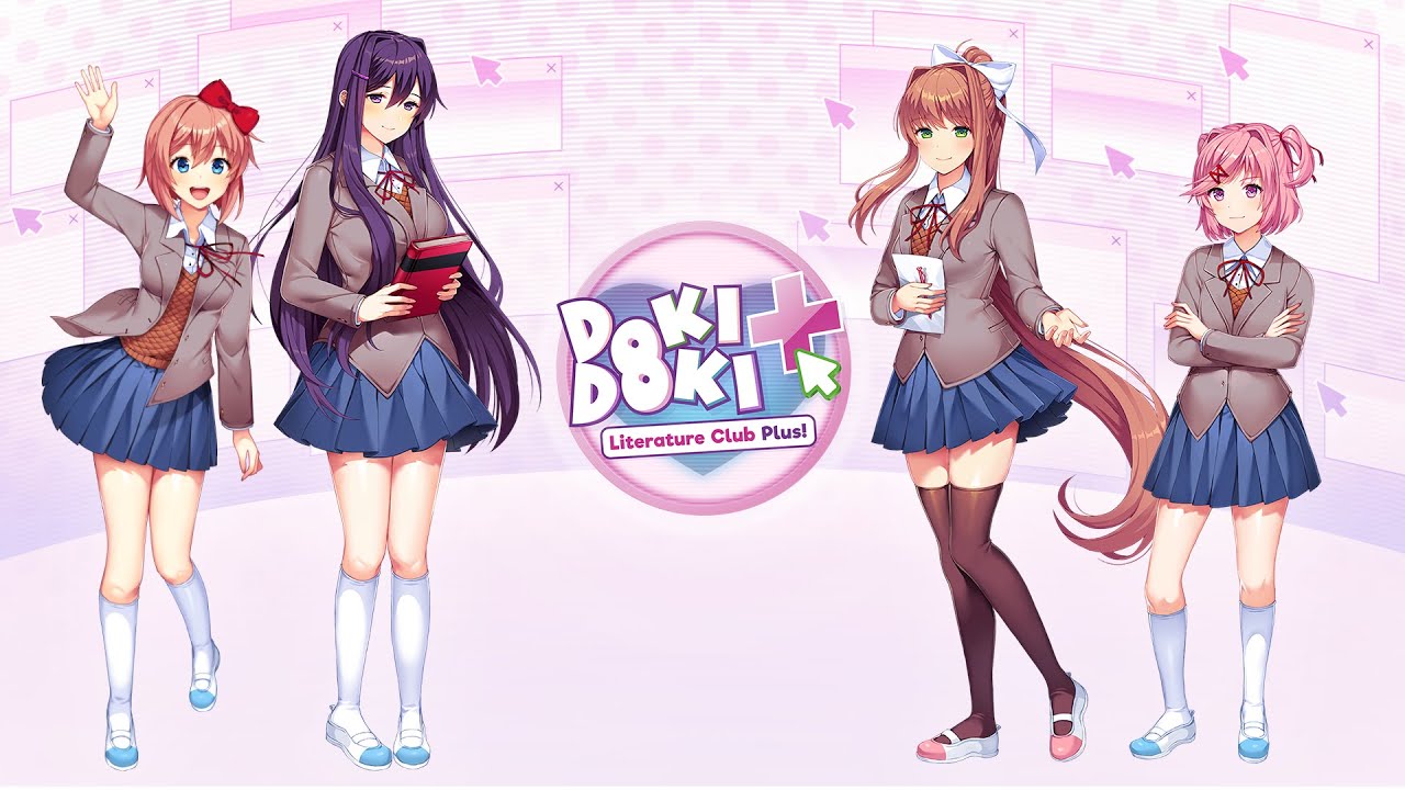 Doki Doki Literature Club Plus! - Announcement Trailer
