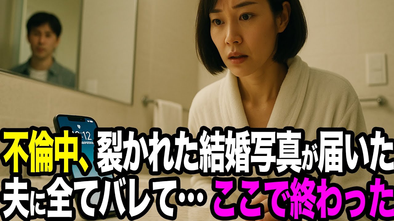 【シタ妻】「不倫、よくここまで隠してきたね。心から、お疲れ様。」イベント会場に届いた小箱→写真と裂かれた結婚写真…無言の証拠包囲→慰謝料500万＆家族公開で二重生活はここで終わった【修羅場朗読】